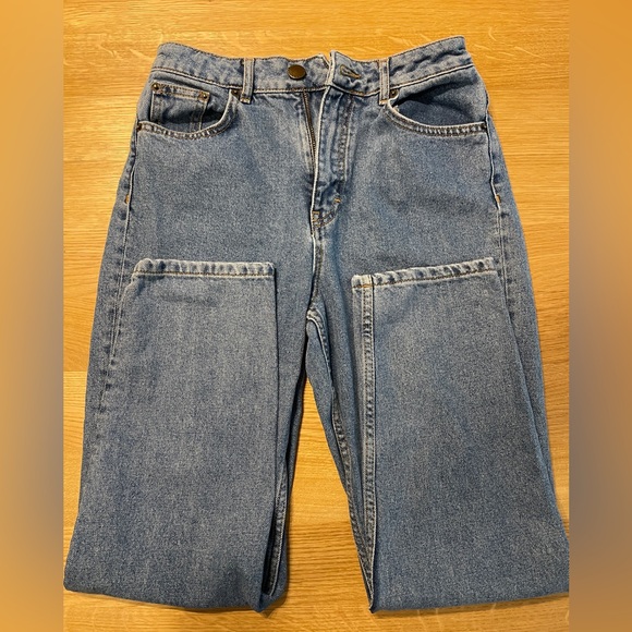 Maje Denim Mom Jeans Size 36 Like New - Picture 1 of 4